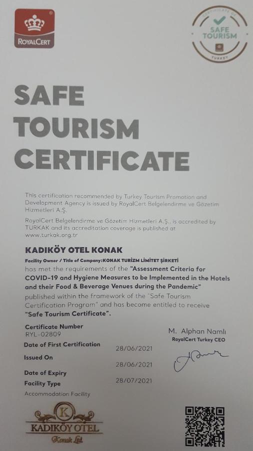 Kadikoy Otel Provincia di Provincia di Istanbul Esterno foto